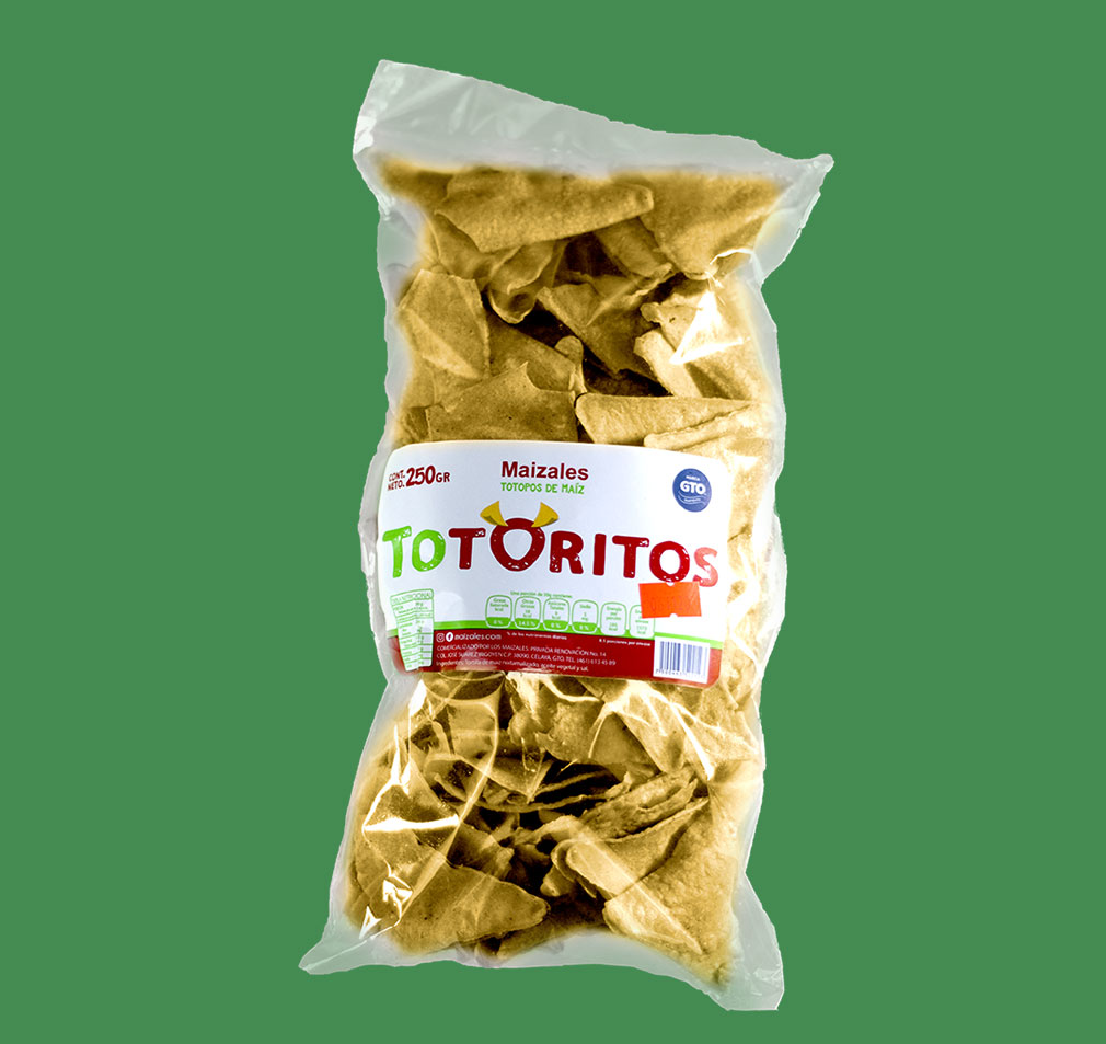 Totopos Totoritos Los Maizales
